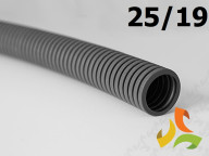 Plastová chránička trubka se strunou 25/19 PVC/UV/320N 25m