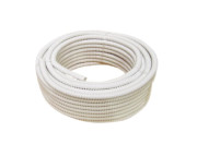 Hadice pro odvod kondenzátu prům. 20mm, jednovrstvá, PE, bílá