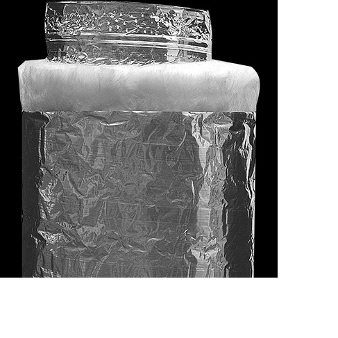 detail Potrubí kruhové ohebné s izolací do 140°C O 200 mm, délka 10000 mm