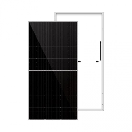 detail Solární panel DAH Solar 550 W černý rám