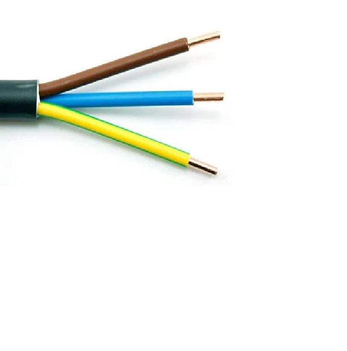 detail Kabel CYKY-J 3x4
