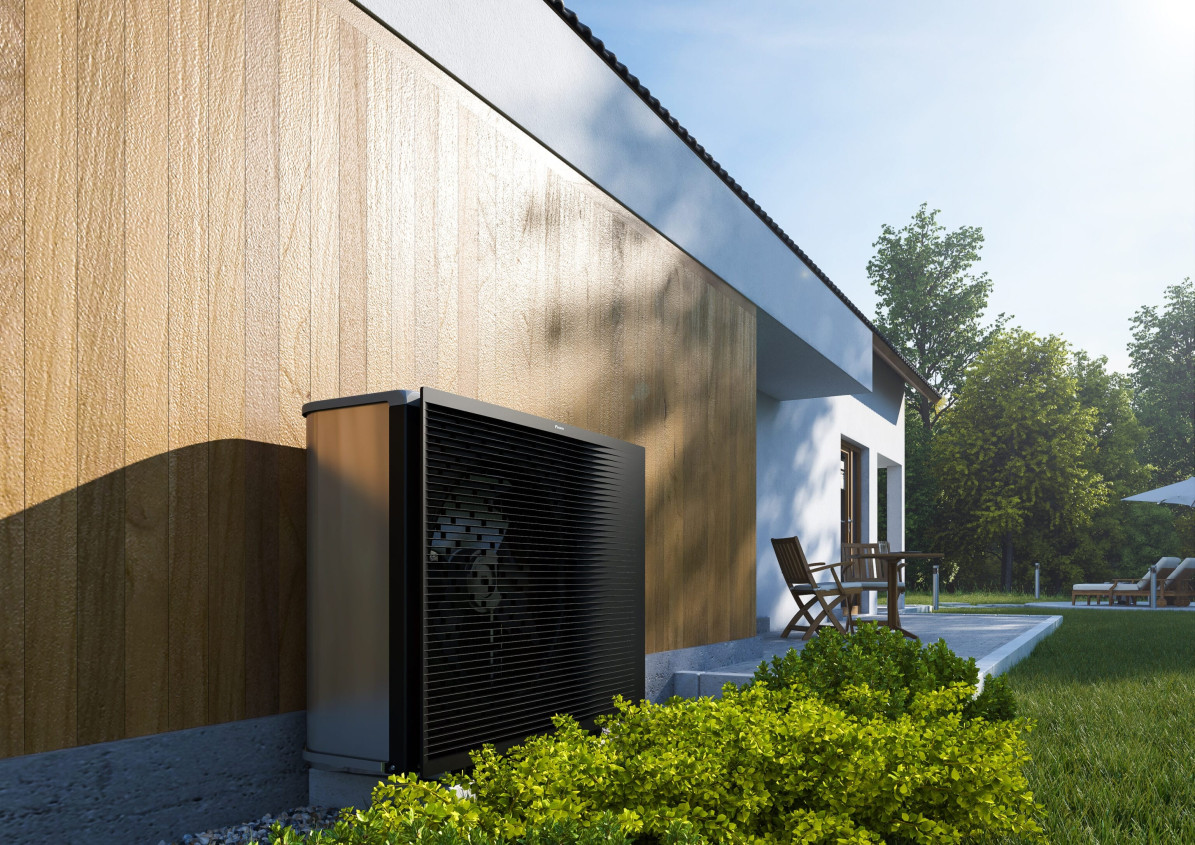 detail Daikin Altherma 3 R MT pro ohřev s int. zásobníkem TUV 230l, 10-13 kW, 3-fázové