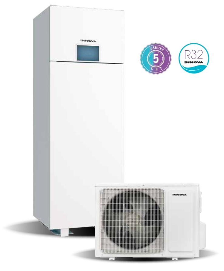detail Tepelné čerpadlo se zásobníkem TUV NORDIC ENTIRE 8 kW 3-fázové