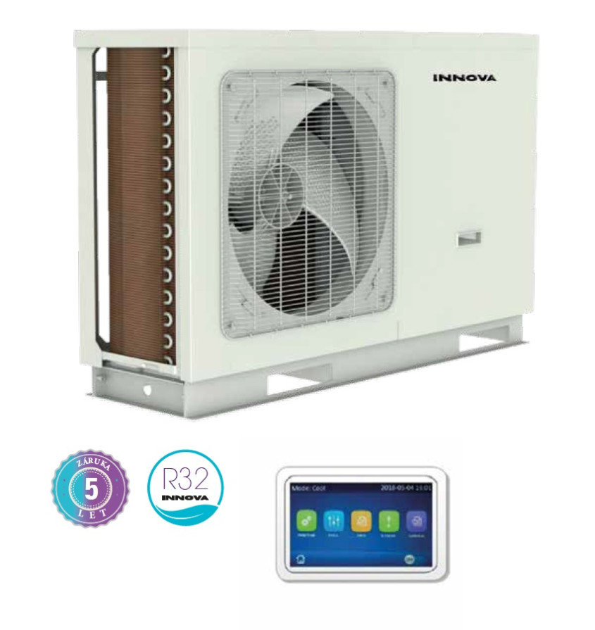 detail Tepelné čerpadlo NORDIC MONOBLOCK 14 kW 3-fázové